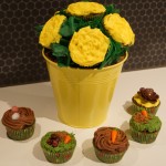 Easter Cupcake Bouqet And Cupcakes