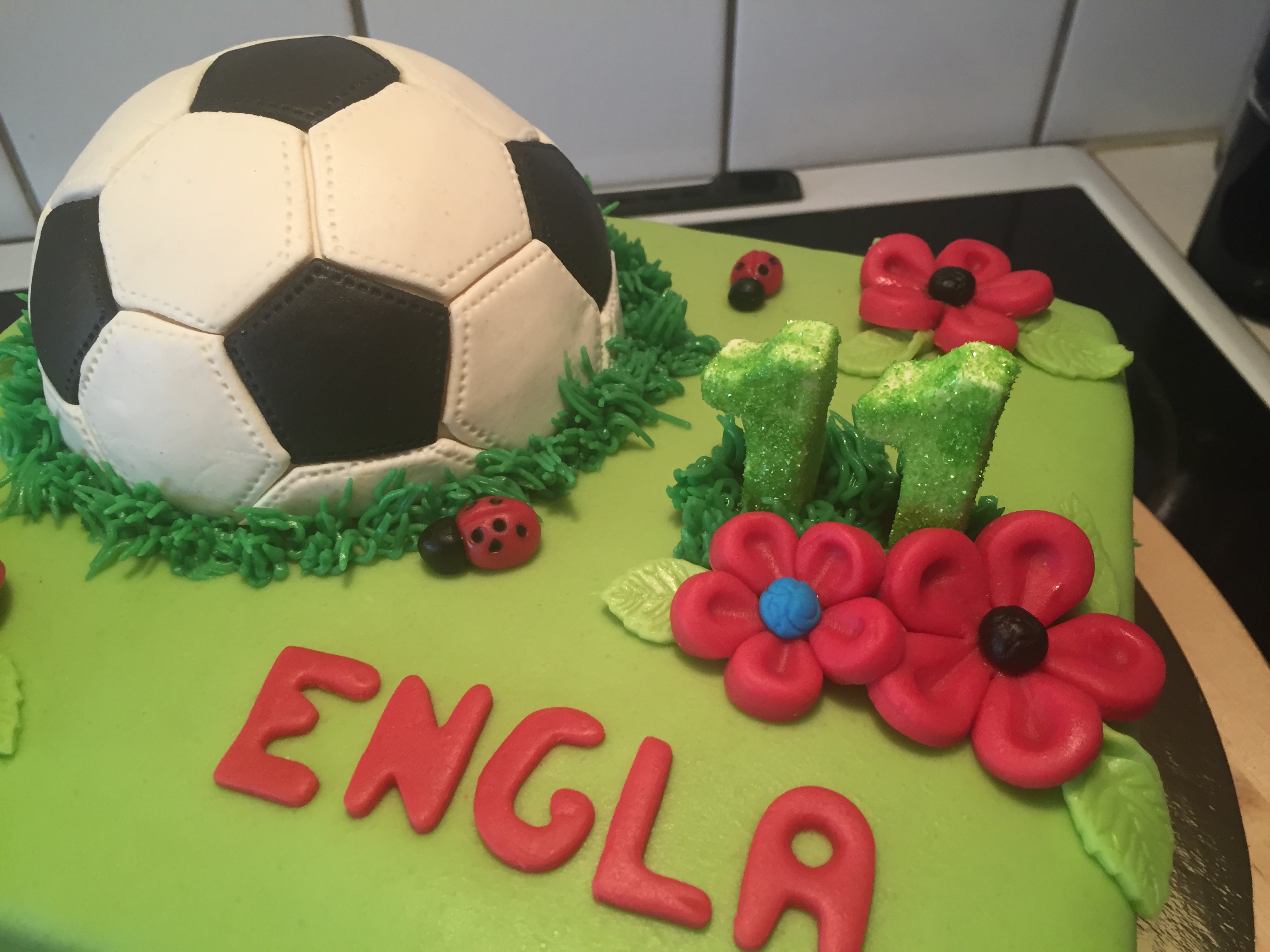 Englas fotbollstårta