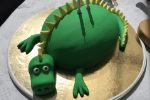 Bolibompadraken som tårta på Ellens födelsedag